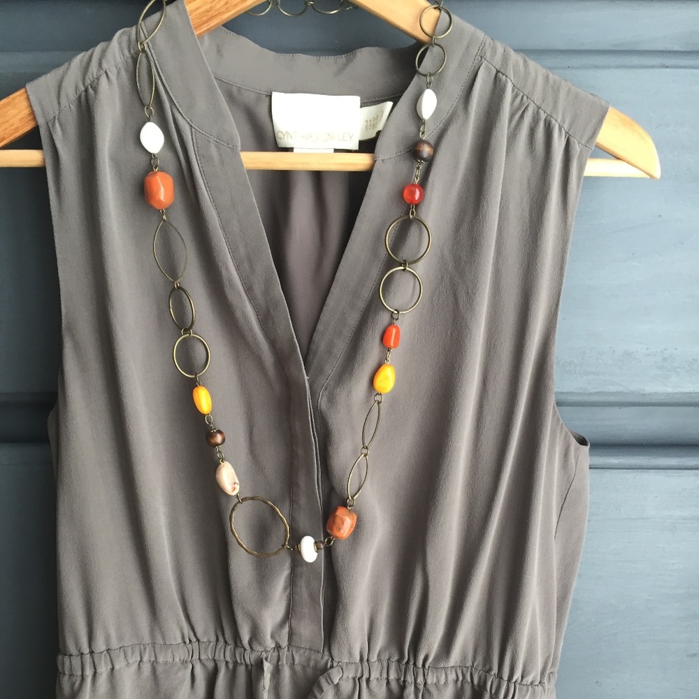 Cynthia Rowley Sleeveless Silk Dress